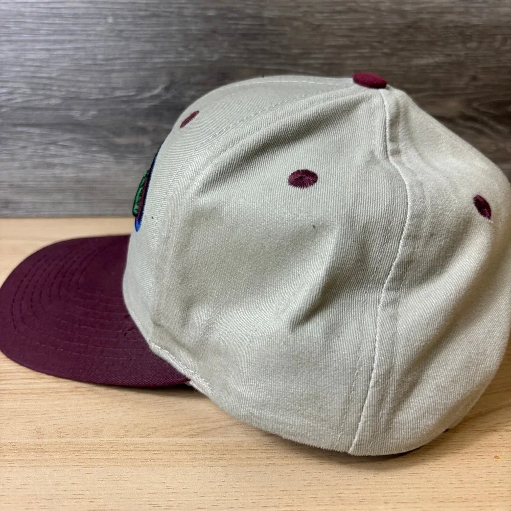 Vintage‎ Lake Powell Hat Cap Snap Back Beige Outdoors Adjustable